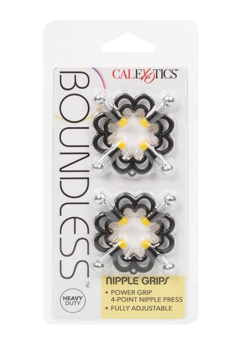 Boundless Nipple Grips Adjustable Multi-Use Clamps - Black