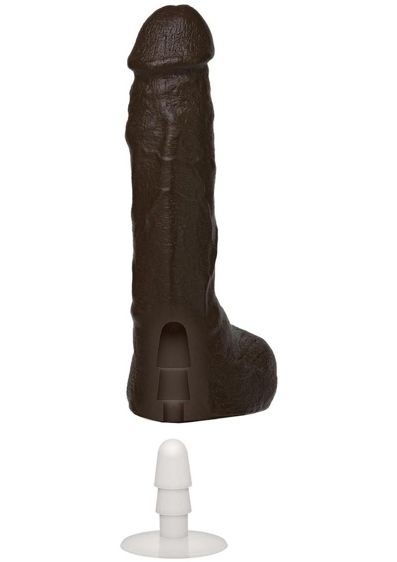 Bust It Squirting Dildo - Black - 8.5in