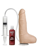 Bust It Squirting Dildo - Vanilla - 8.5in