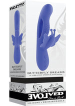 Butterfly Dreams Rechargeable Silicone Dual Stimulating Vibrator