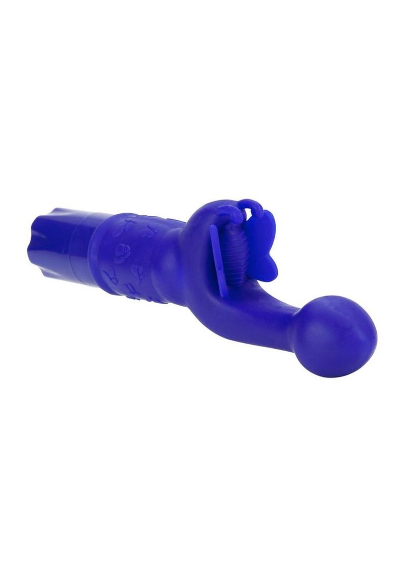 Butterfly Kiss Silicone Vibrator - Purple