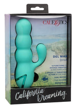 California Dreaming Del Mar Rechargeable Silicone Dual Stimulator