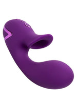 California Dreaming Huntington Beach Heartbreaker Rechargeable Silicone Stimulator - Purple