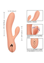 California Dreaming Monterey Magic Silicone Rechargeable Rabbit Vibrator