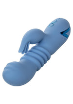 California Dreaming Santa Cruz Coaster Silicone Rechargeable Rabbit Vibrator