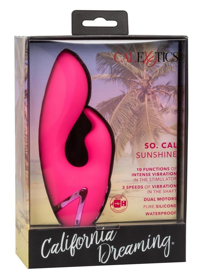 California Dreaming So. Cal Sunshine Rechargeable Silicone Rabbit Vibrator