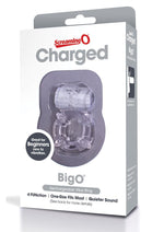 Charged Bigo Rechargeable Waterproof Vibrating Cock Ring