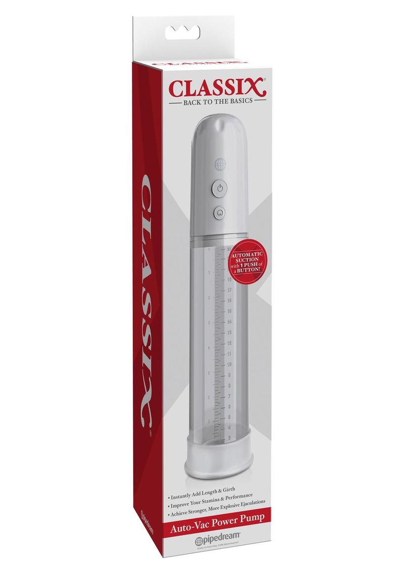 Classix Auto-Vac Power Pump Penis Enlargement System