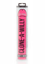 Clone-A-Willy Silicone Dildo Molding Kit with Vibrator - Hot Pink/Pink