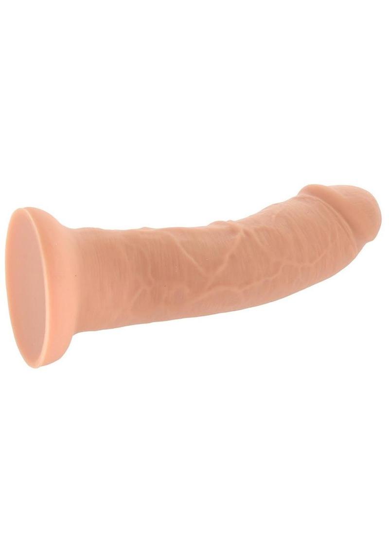 Colours Girth Silicone Dildo - Vanilla - 7in