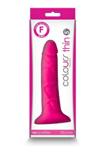 Colours Pleasures Silicone Thin Dildo