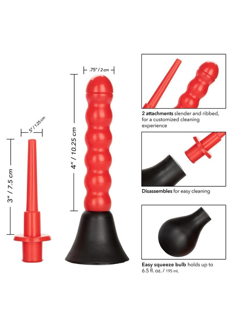 Colt Anal Douche - Black/Red