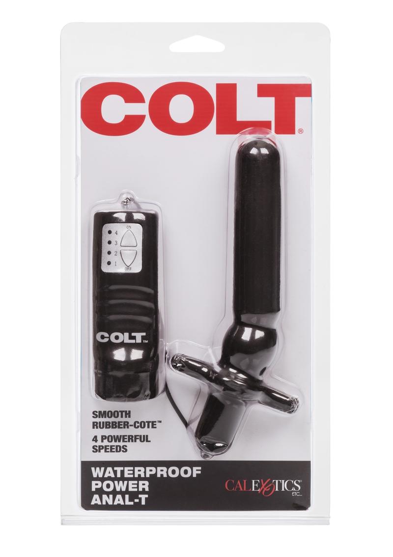 Colt Power Anal-T Vibrating Butt Plug with Remote Control