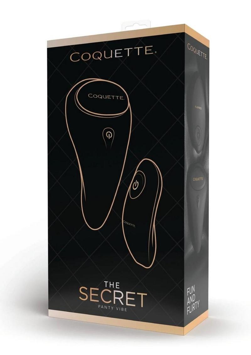 Coquette The Secret Panty Vibe Rechargeable Silicone Clitoral Vibrator