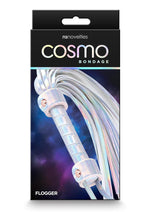 Cosmo Bondage Flogger - Multicolor/Rainbow