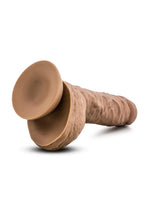 Loverboy Your Personal Trainer Dildo with Balls - Brown/Caramel - 9in