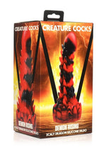 Creature Cocks Demon Rising Scaly Dragon Silicone Dildo