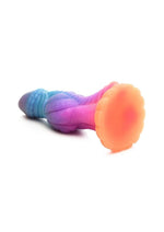 Creature Cocks Galatic Cock Alien Creature Glow In The Dark Silicone Dildo - Glow In The Dark/Multicolor