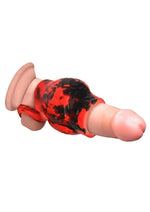 Creature Cocks Hell Hound Silicone Penis Sleeve and Ball Stretcher