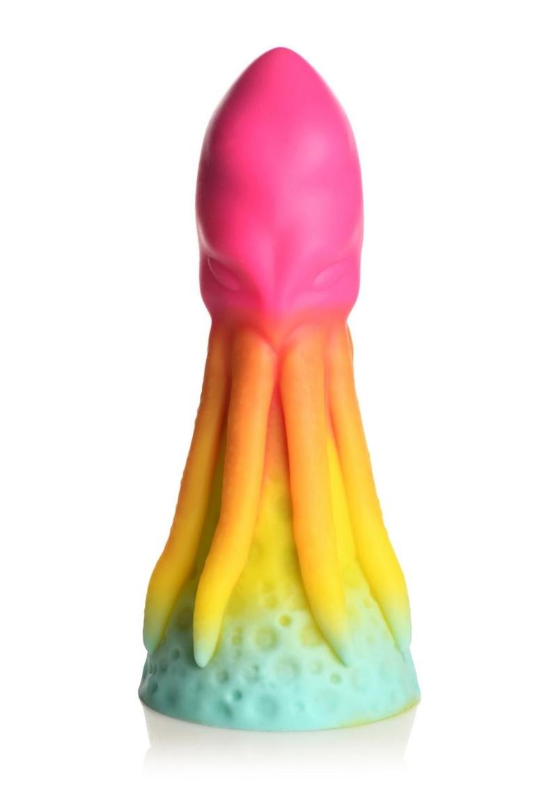 Creature Cocks King Kraken Silicone Dildo - Multicolor