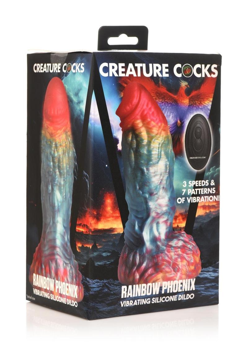 Creature Cocks Phoenix Vibrating Rechargeable Silicone Dildo