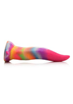 Creature Cocks Unicorn Tongue Glow In The Dark Silicone Dildo - Glow In The Dark/Multicolor/Rainbow