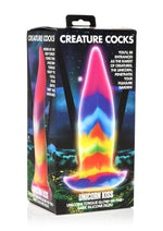 Creature Cocks Unicorn Tongue Glow In The Dark Silicone Dildo