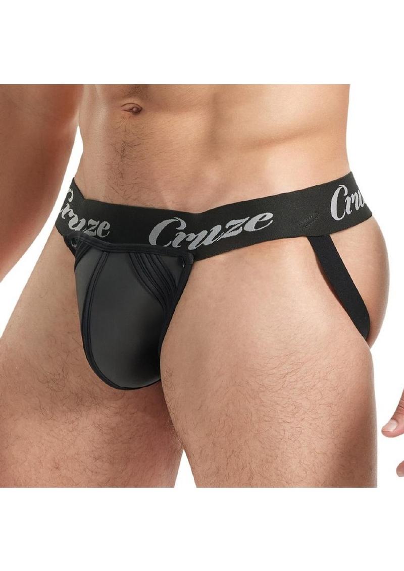 Cruze High Bar Jockstrap with Cock Ring