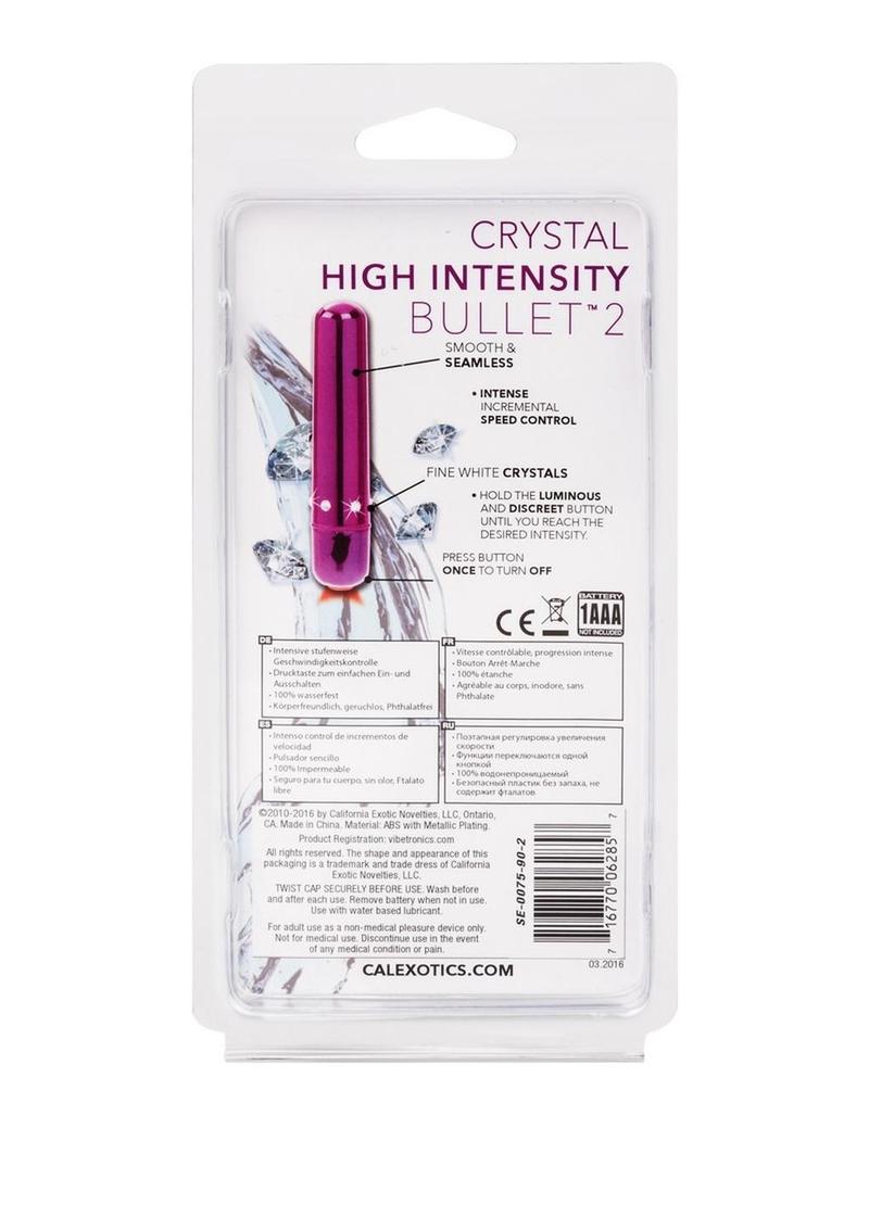 Crystal High Intesity Bullet 2 - Purple