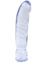 Crystal Jellies Big Boy Dildo - Clear - 12in