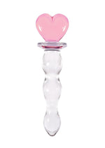 Crystal Premium Glass Heart Of Glass - Pink