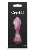 Crystal Premium Glass Rose Probe - Pink