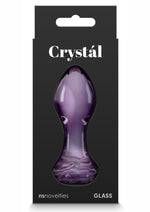 Crystal Premium Glass Rose Probe - Purple