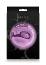 Desire Euphoria Dual End Vibrator with Air Pulse Clitoral Stimulation