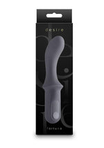 Desire Fortuna Rechargeable Silicone G-Spot Vibrator - Smoke