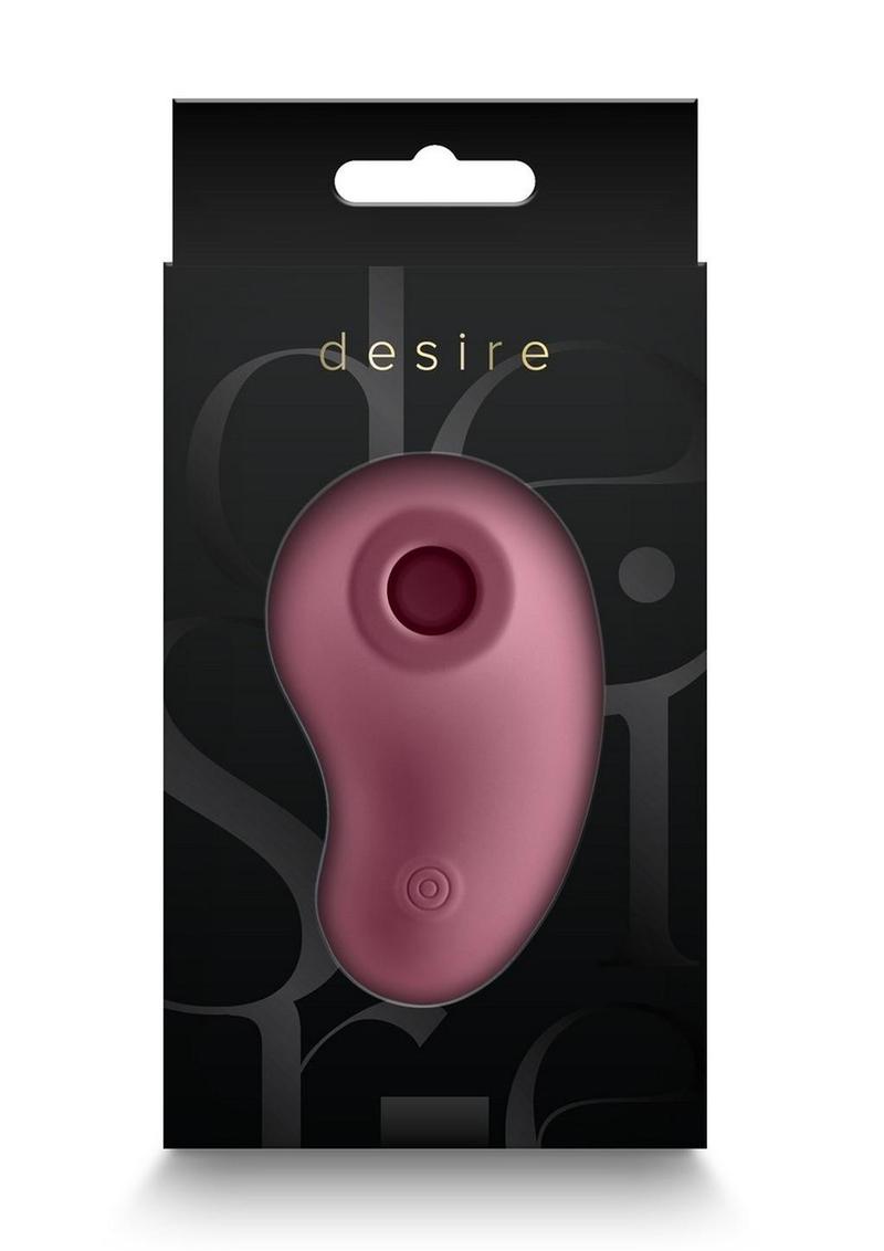 Desire Tresor Rechargeable Silicone Clitoral Stimulator - Pink