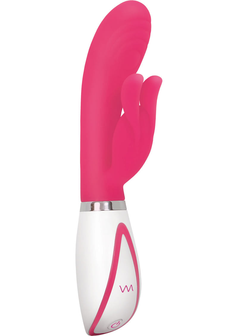 Disco Bunny Rechargeable Silicone Rabbit Vibrator with Dual Stimulation