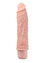 Dr. Skin Silicone Dr. David Vibrating Dildo - Vanilla - 8in