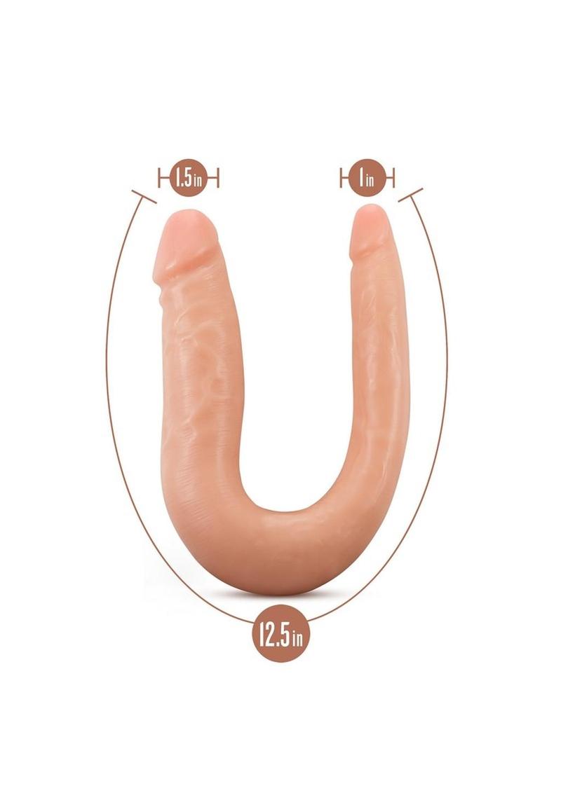 Dr. Skin Silicone Dr. Double Dildo Double Dong - Vanilla - 12in