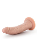 Dr. Skin Plus Posable Dildo - Vanilla - 7in