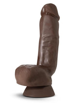 Dr. Skin Plus Thick Posable Dildo with Squeezable Balls