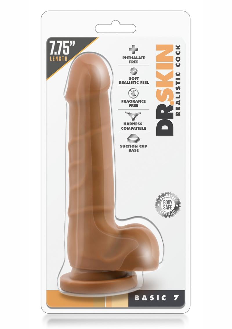 Dr. Skin Basic 7 Dildo with Balls