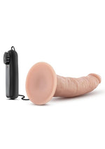 Dr. Skin Dr. Dave Vibrating Dildo with Suction Cup - Vanilla - 7in