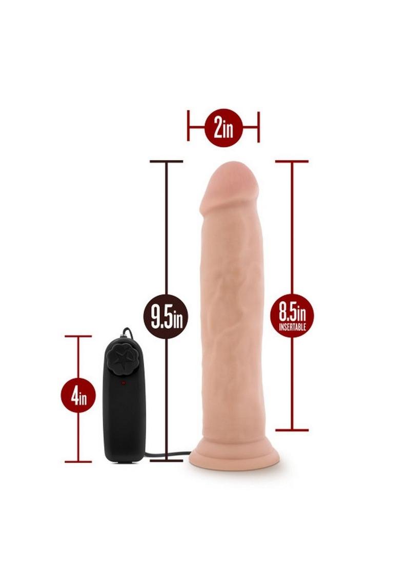 Dr. Skin Dr. Throb Vibrating Dildo with Remote Control