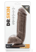 Dr. Skin Mr. D Dildo with Balls and Suction Cup