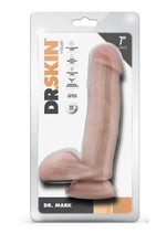 Dr. Skin Mr. Mark Dildo with Balls and Suction Cup