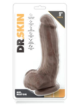 Dr. Skin Mr. Mayor Dildo with Balls and Suction Cup