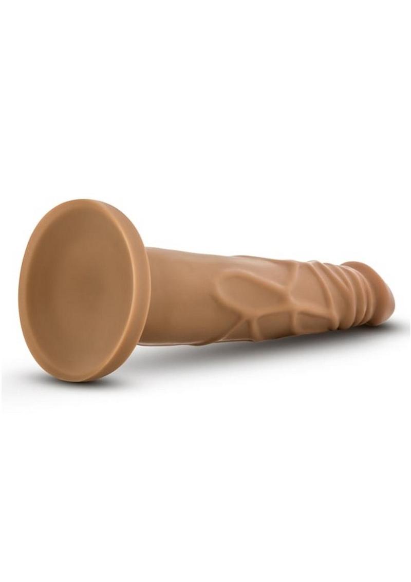 Dr. Skin Realistic Cock Basic 7.5 Dildo - Caramel/Mocha - 7.5in