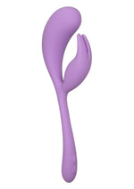 Elle Liquid Silicone Dual Flicker Rechargeable Vibrator