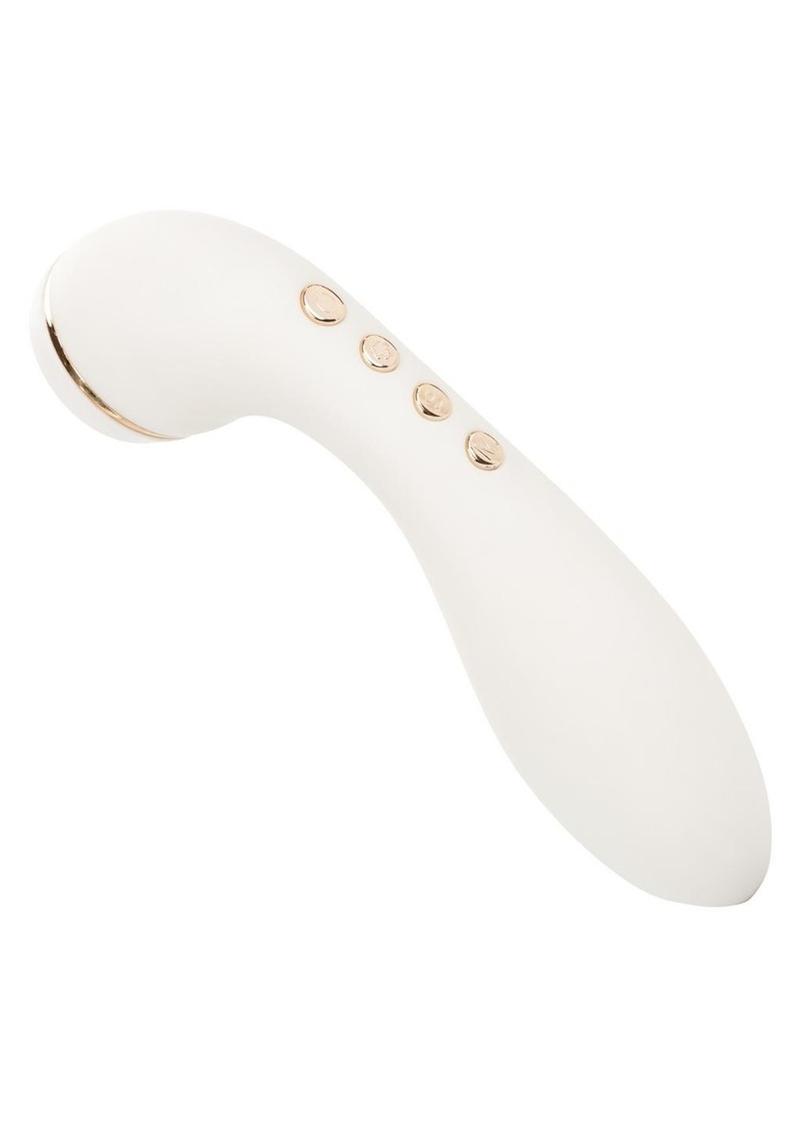 Empowered Smart Pleasure Idol Silicone Rechargeable Stimulator - White